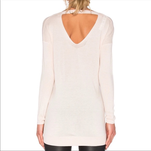 Revolve vimmia wool blend reversible sweater blush - Picture 4 of 9